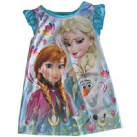 Disney Other - Disney frozen fever Children’s pajama top size 6x